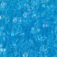 Miyuki half tila 5x2.4mm beads - Light blue HTL-148